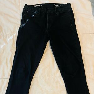 Gap True skinny Stretch Jeans, Size 29r, Black